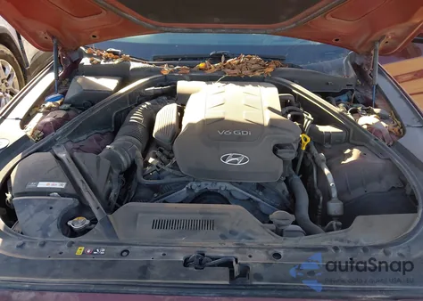 2016 Hyundai Genesis 3.8 from USA, damaged, VIN KMHGN4JE9GU112330